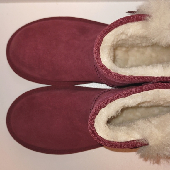 New Koolaburra by UGG Raspberry Mid Bow Boots - Picture 3 of 5